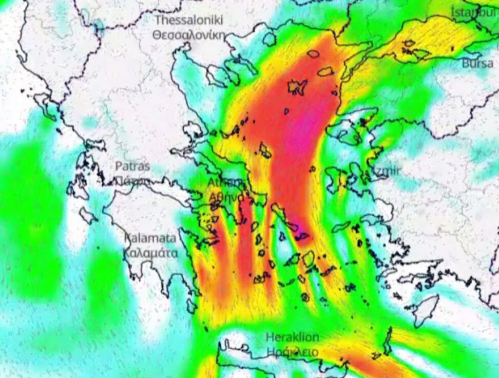 Καιρός: Στους 38 βαθμούς σήμερα η μέγιστη θερμοκρασία - Πού αναμένονται τοπικές μπόρες