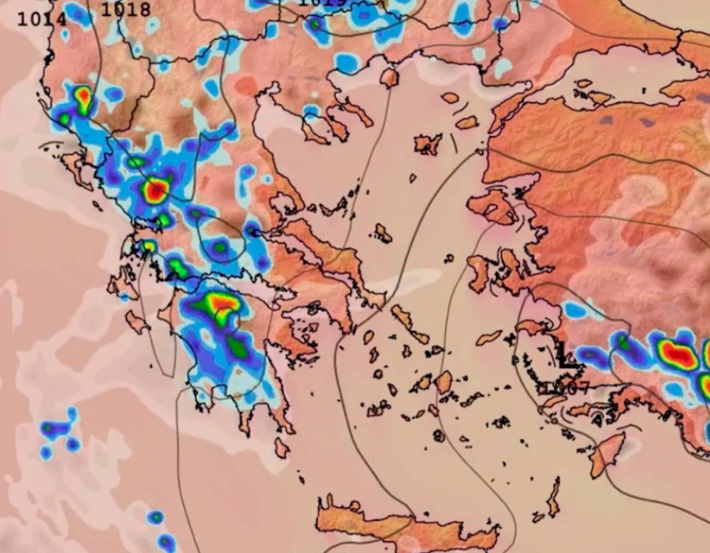Καιρός: Καταιγίδες, κεραυνοί και μπουρίνια το επόμενο 48ωρο - Πολύ ισχυρά μελτέμια το Σαββατοκύριακο