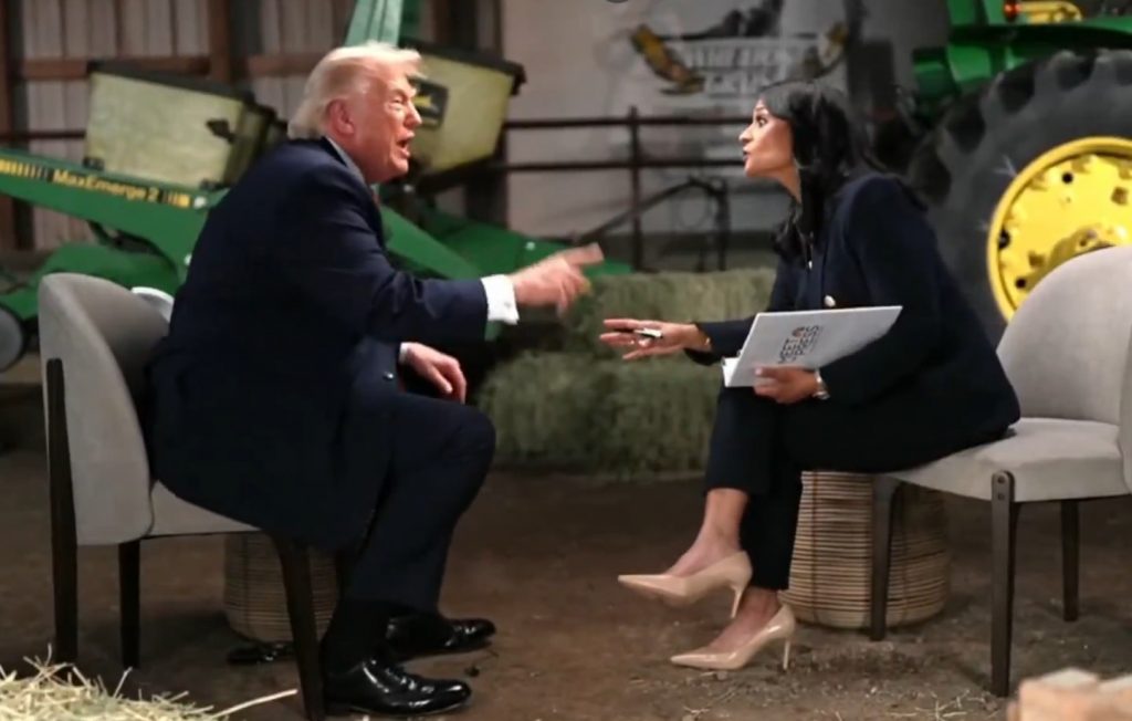 Ποια είναι η δημοσιογράφος του NBC που εξόργισε τον Τραμπ: Της είπε «είτε είσαι ηλίθια είτε διεφθαρμένη» και αποχώρησε on camera, δείτε βίντεο