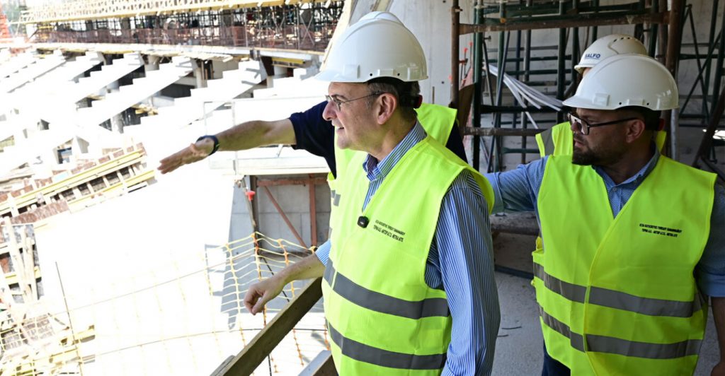 Κ. Χατζηδάκης: Επιθεώρησε τα έργα στον Βοτανικό - «Το γήπεδο του Παναθηναϊκού θα είναι έτοιμο το καλοκαίρι του 2027»