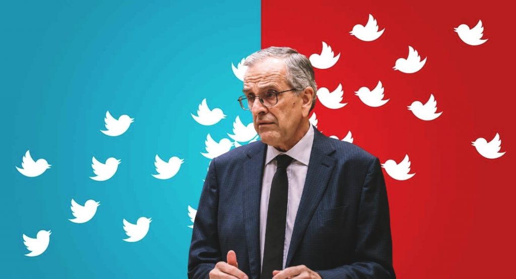 Ο Σαμαράς οργανώνεται, μπαίνει στα social media, χτίζει προφίλ υπερασπιστή της Κεντροδεξιάς και είναι έτοιμος να πατήσει το… κουμπί της επιστροφής