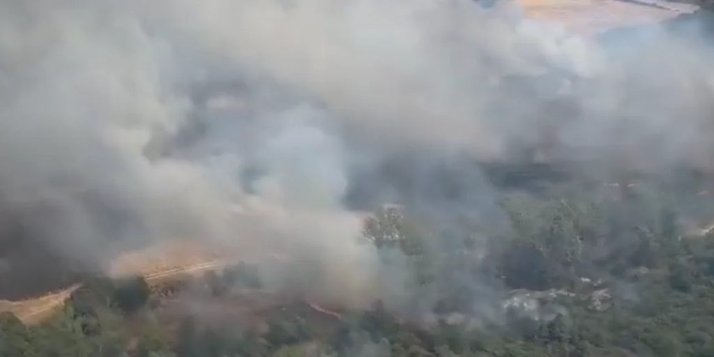 Μεγάλη πυρκαγιά εκτός ελέγχου κοντά στη Σαραγόσα της Ισπανίας - Τουλάχιστον 45.000 καμένα στρέμματα