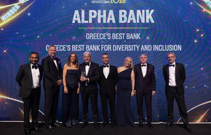 Alpha Bank: Κυριαρχεί στα Euromoney Awards for Excellence 2026, με 4 κορυφαίες διεθνείς διακρίσεις