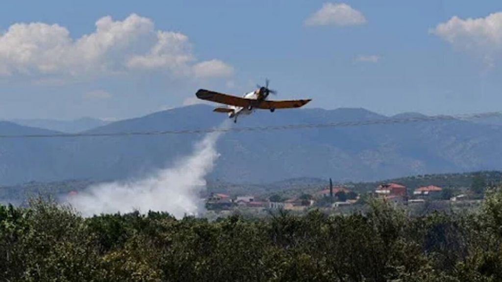 Φωτιά τώρα στην Επίδαυρο - Στη μάχη και τέσσερα εναέρια