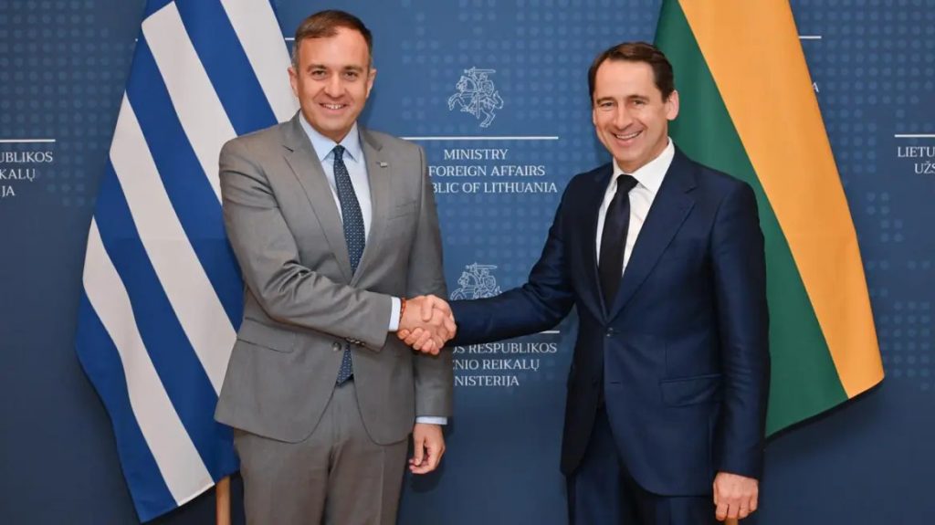 Στο επίκεντρο η προετοιμασία της Ελληνικής Προεδρίας της Ε.Ε., κατά την διάρκεια της επίσκεψης του Τάσου Χατζηβασιλείου στο Βίλνιους