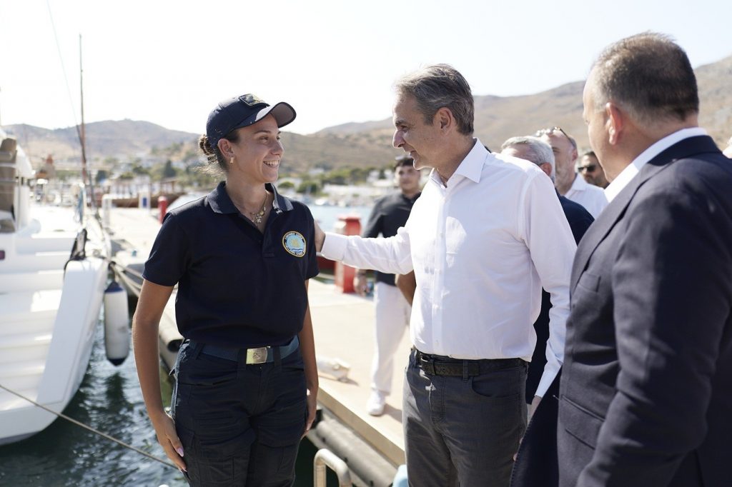 Το μεγάλο δίλημμα είναι ποια κυβέρνηση και ποιος πρωθυπουργός θα προεδρεύσουν της ΕΕ, τόνισε ο Κυριάκος Μητσοτάκης από τη Λέρο