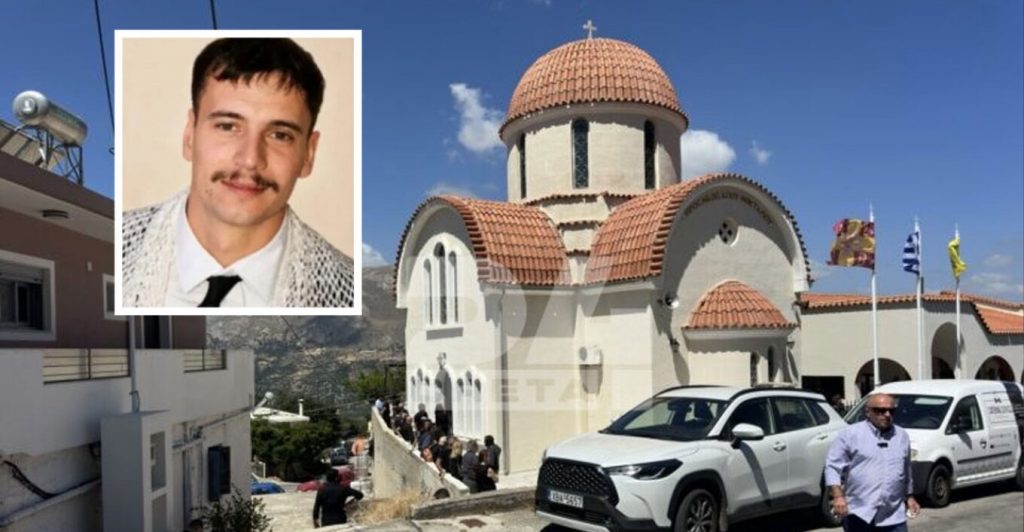 Παντελής Διαμαντάκης: Σε κλίμα οδύνης η κηδεία του 25χρονου πυροσβέστη που έχασε τη ζωή του στη μάχη με τις φλόγες στο Ρέθυμνο