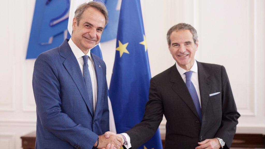 Κ. Μητσοτάκης: Συνάντηση με τον Γενικό Διευθυντή του Διεθνούς Οργανισμού Ατομικής Ενέργειας - Όλα όσα συζήτησαν