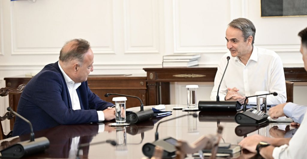 Συνάντηση Μητσοτάκη-Αγγελούδη: Στο επίκεντρο η νέα ΔΕΘ του 2030 και το πάρκο 120 στρεμμάτων στο κέντρο της Θεσσαλονίκης