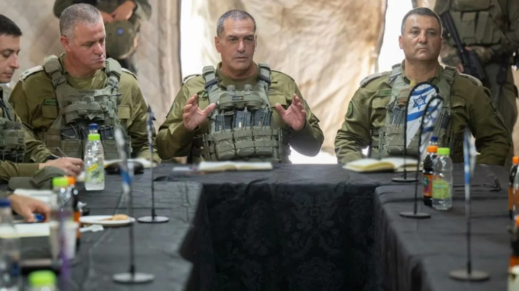 Δεν εγκαταλείπουμε τον στόχο για αποστρατιωτικοποίηση της Λωρίδας της Γάζας και αφοπλισμό της Χαμάς, είπε ο αρχηγός των IDF