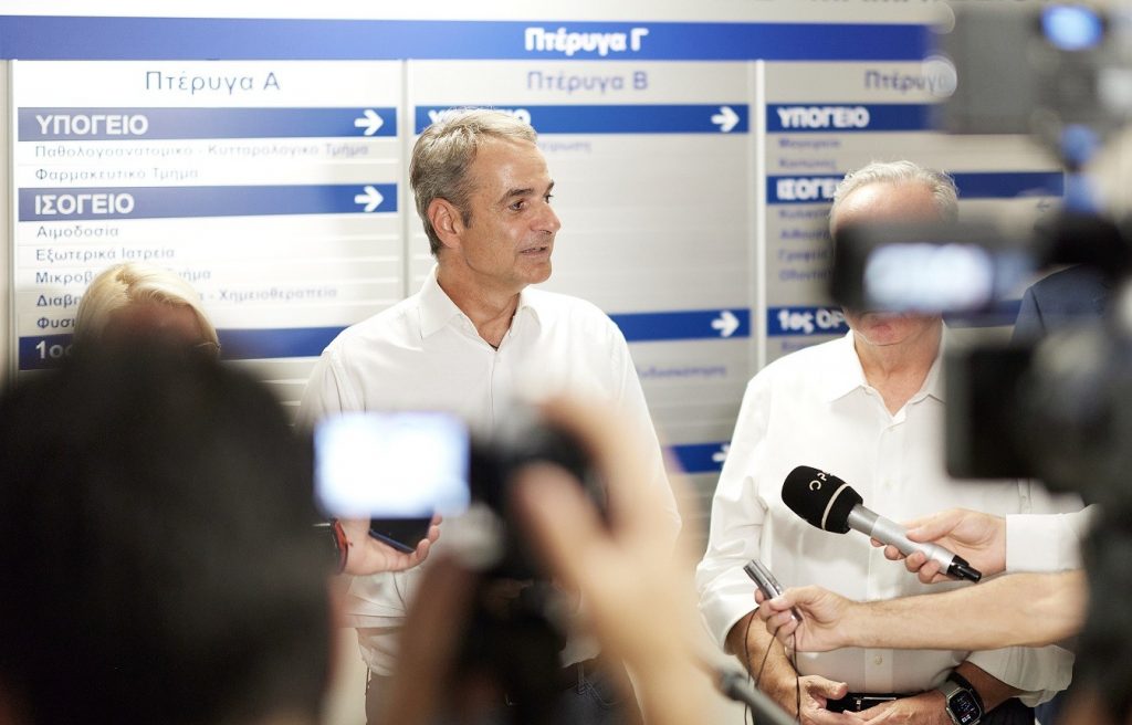 Η ΝΔ μπορεί να κρατήσει το τιμόνι, είπε ο Κυριάκος Μητσοτάκης από την Κοζάνη - Το σχέδιο έως το 2030 ανοίγει στη ΔΕΘ