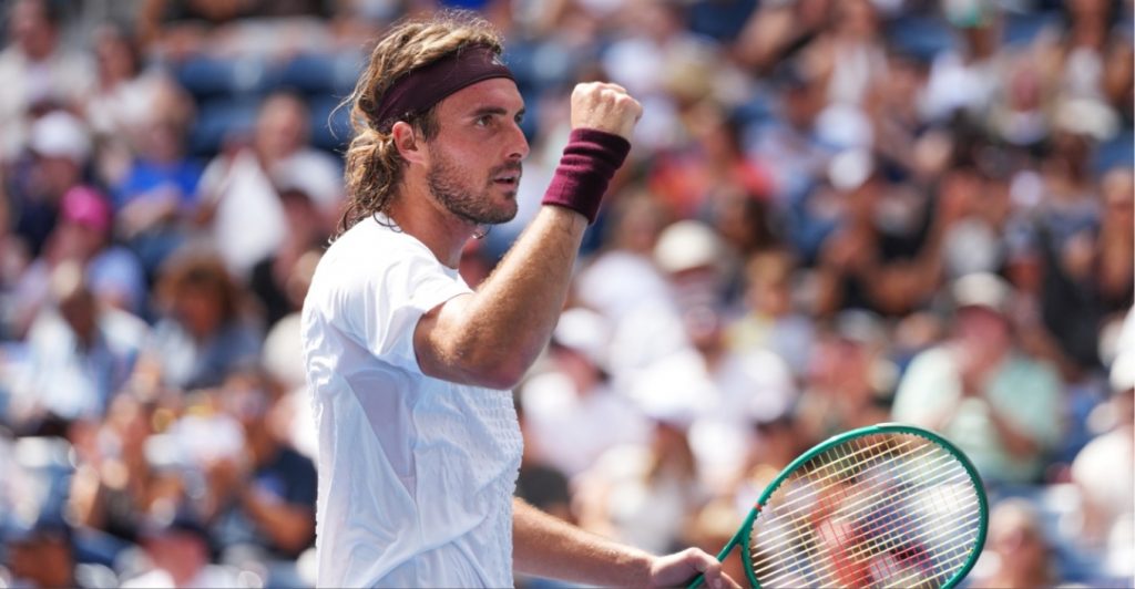 US Open: Ο Τσιτσιπάς λύγισε με 3-1 σετ τον Χάρις σε θρίλερ και πέρασε στον 3ο γύρο - BINTEO