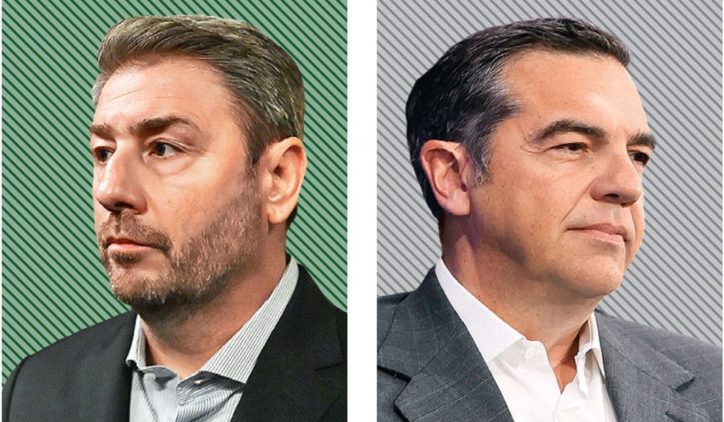 Τσίπρας vs Ανδρουλάκης: Η μάχη της δεύτερης θέσης παίρνει φωτιά 