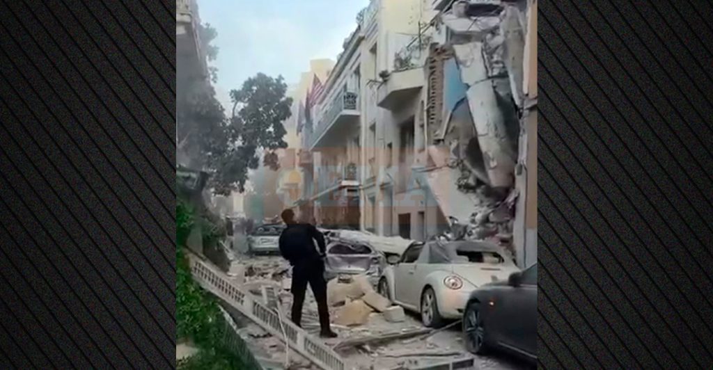Πλάκα: Ισχυρή έκρηξη σε κτήριο - Ένας τραυματίας, αναφορές για εγκλωβισμένο άτομο