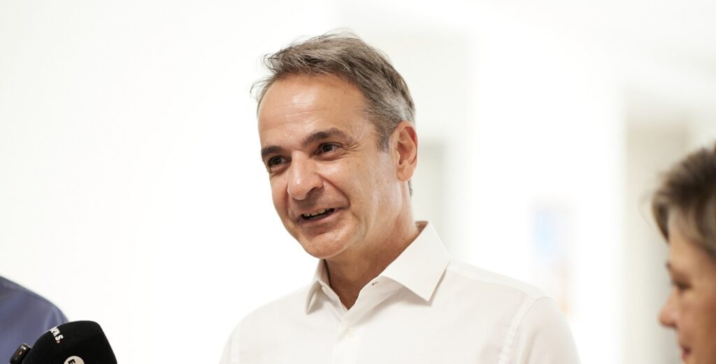 Κυριάκος Μητσοτάκης: Επισκέφτηκε το νέο 4ο Γυμνάσιο Ασπροπύργου - Συνομίλησε με μαθητές και εκπαιδευτικούς
