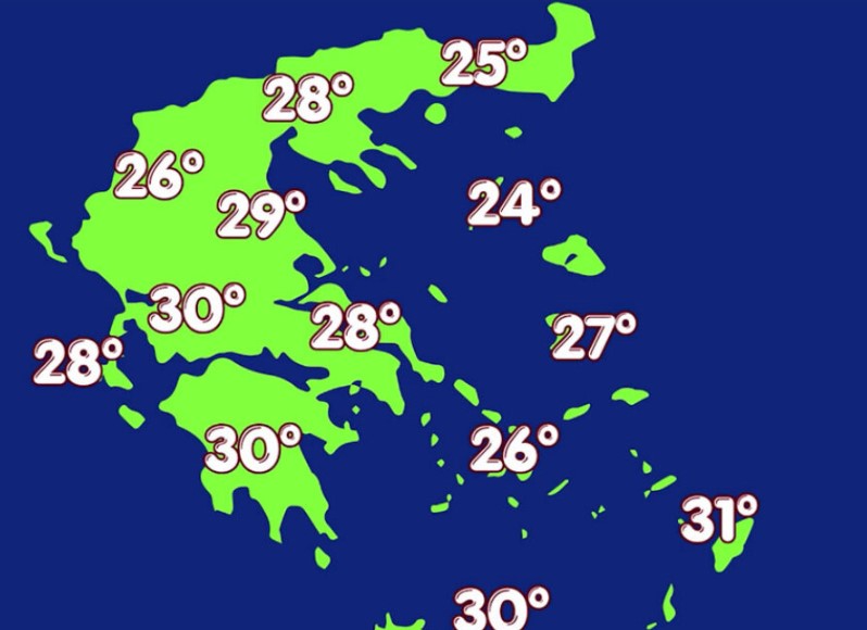 Καιρός: Φθινοπωρινή εβδομάδα με 30άρια και διαδοχικές βροχές