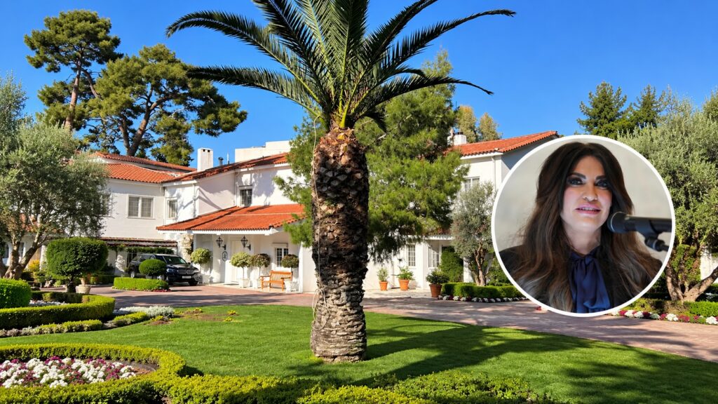 Δείτε την πολυτελή πρεσβευτική κατοικία της Κίμπερλι Γκίλφοϊλ στην Αθήνα