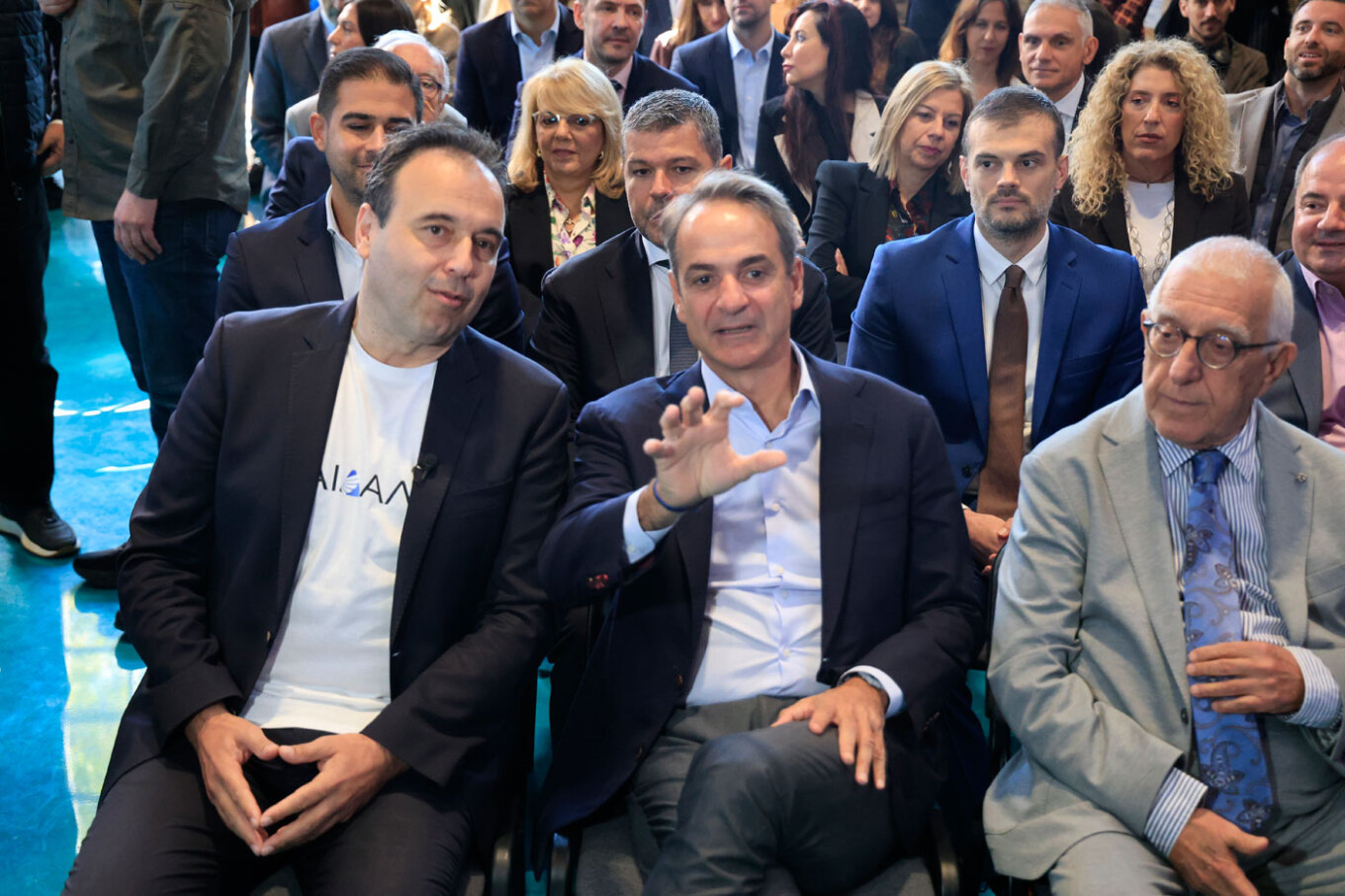 Ο Κυριάκος Μητσοτάκης πάτησε το κουμπί για τον υπερυπολογιστή Δαίδαλο - «Έχουμε υποδομές για να είμαστε πρωταγωνιστές στην Τεχνητή Νοημοσύνη»