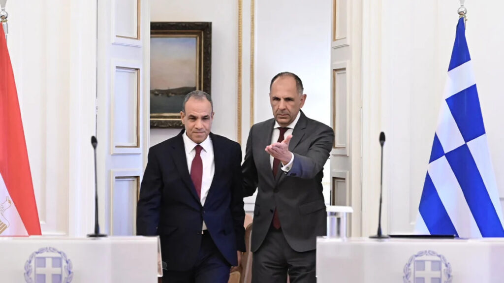 Με τον Αιγύπτιο υπουργό Εξωτερικών είχε τηλεφωνική επικοινωνία ο Γιώργος Γεραπετρίτης με επίκεντρο την στρατηγική σχέση των δύο χωρών