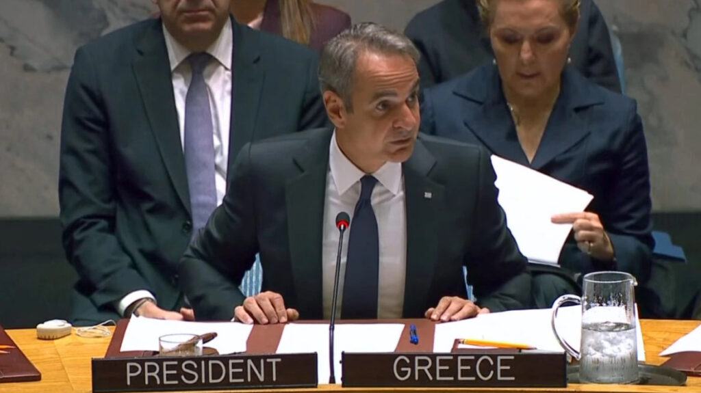 Το τουρκολιβυκό μνημόνιο είναι παράνομο, δεν παράγει νομικές συνέπειες, είπε ο Κυριάκος Μητσοτάκης από τον ΟΗΕ